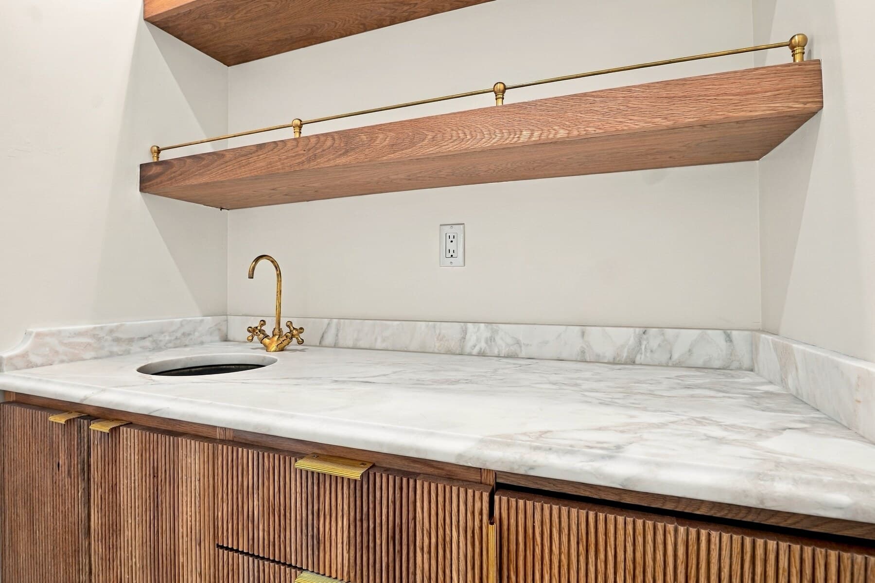 Custom millwork and cabinetry built by LMC Construction